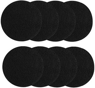 KUUQA 8 Pieces Compost Bin Filters for Kitchen Compost Pail Replacement Charcoal Filters, 7.25 inches round