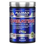 ALLMAX Nutrition - Creatine Monohydrate, Micronized Creatine Powder for Strength and Muscle Recovery, Gluten Free & Fast Absorbing 400g