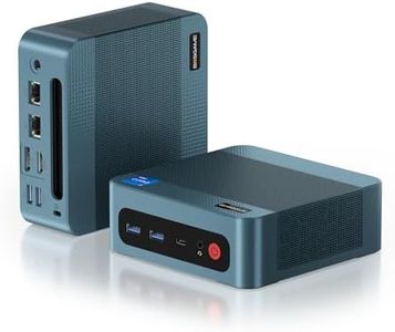 BOSGAME P2 Plus Mini PC, 12th Intel i7-12700H Mini Computers, 32GB DDR5, 512GB PCIe SSD, 4K Triple Display & USB4, RJ45 Dual LAN & Wi-Fi 6E & BT5.2, Desktop Computers for Home, Office, Design