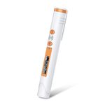 CHNADKS Geiger Counter Radiation Detector, Pen Shape Personal Dosimeter Beta Gamma X-ray, Nuclear Radiation Monitor, Rechargeable Pocket Design