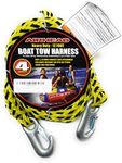 Airhead Heavy-Duty Tow Harness, Black/Yellow, Water Skiing, Wakeboarding, Tubing