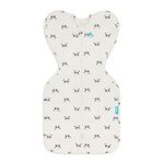 Love To Dream Swaddle UP, Baby Sleep Sack, Twin Zipper For Easy Diaper Changes, Arms UP Position, Hip-Healthy, Lightweight & Breathable, Sleeping Bag, Moderates Temperature 24-27°C, Medium, Panda 3-6M