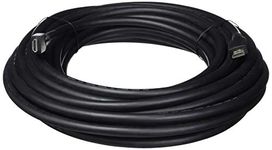 Monoprice High Speed HDMI Cable - 50 Feet - Black, No Logo (3-Pack) 1080p@60Hz, 10.2Gbps, 24AWG, CL2 - Commercial Series