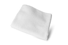 Lettro White Microfibre Terry Cloth for Polishing and Buffing Leather Shoes Boots, Microfibre Shoeshine Cloth for Shining All Leather Goods