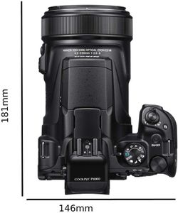 Nikon Coolpix P1000 Digital Camera – Black