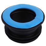 plplaaoo Toilet Seal Ring, Toilet Wax Ring,Better Than Wax Toilet Seal,Rubber Seal Drain Pipe Sealing Ring,Wax-Free Toilet Bowl,Rubber Flange Sealing Ring,For Isolating Odor Leak Proof