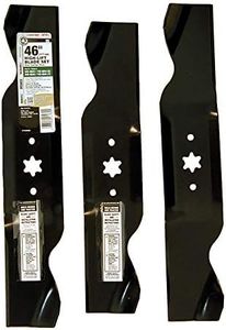 MTD Genuine Parts 490-110-M116 2-in-1 High-Lift Blade Set for 46-Inch Mowers 1997 and After