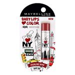 Maybelline New York Baby Lips Loves Nyc Lip Balm, Highline Wine, Pack Of 1, Blue