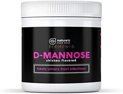 D-Mannose Supplement with Real Chicken for Dogs and Cats. Use for Immediate and Preventative Treatment of Bladder and Urinary Tract Infections UTIs. Stop Kidney Stones. Extra Strength 115 Grams.