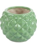 AG HANDICRAFTS Pineapple Bowl Shape Ceramic Pot