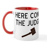 CafePress The Judge Mug 11 oz (325 ml) Ceramic Coffee Mug