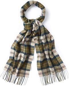 Barbour Tartan Lambswool Scarf Ancient-Bufandas