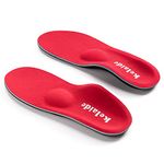 Plantar Fasciitis Arch Support Insoles, Orthotic Insoles for Flat Feet, Foot Pain, Heel Pain, Over Pronation, Comfort Shoes Inserts for Men and Women