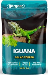 2oz Iguana Salad Topper. Supercharge Juveniles & Adults Appetite, Health & Immune System. Complete Diet Food Supplement, Rich with Vitamins & Minerals, Amino & Antioxidants, Made in The USA. Enjoy!