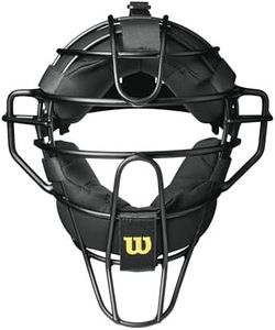 WILSON Dyna-Lite Aluminum Facemask - Black, One Size