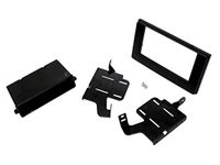 Scosche TA2120B Compatible with 2015-Up Toyota Sienna ISO Double DIN w/Pocket Dash Kit Black