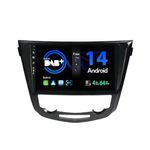 SXAUTO【Built-in DAB】Android 13 IPS Car Stereo For Nissan X-Trail Qashqai J11 Rouge(2014-2018) - Wireless CarPlay/Android Auto - Camera + MIC - 4G+64G - 10.1 Inch 2 Din - AHD SWC Fast-boot 360-CAM DSP