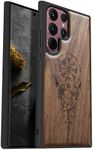 Carveit Wood Case for Galaxy S22 Ul