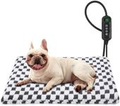 MIXJOY Heated Dog Bed, 11 Adjustabl