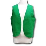 Kids Green Peasant Costume Vest (Me