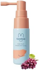 TooToo Kids Oral Spray, Toddler Toothpaste Helper for Newborn to Kids, Natural Grape Flavo