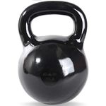 CAP Barbell 60 lb Enamel Coated Cast Iron Kettlebell | Black