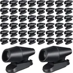 Saysurey 50 Pcs Deer Whistle, Deer Warning Whistles Device for Car, Whistles Deterrent Warning Devices Whistles Avoids Collisions Wildlife Warning Animal Alert for Cars Vehicles, Black