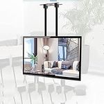 QICBYING Telescoping TV Mount, TV Ceiling Mount Adjustable Bracket, Fits 60-100 Inch LCD LED 4K TVs, Flat Screen Display, Adjustable Height Telescoping Tilt And Swivel, Up To 150Lbs, VESA 600x400mm