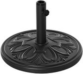Outsunny 13kg Round HDPE Parasol Ba