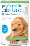 Pet-Ag Goat’s Milk Esbilac Liquid - 11 oz - Ready-to-Feed Puppy Formula with Vitamins, Minerals, and Trace Nutrients for Puppies Newborn to Six Weeks Old - for Sensitive Digestive Systems