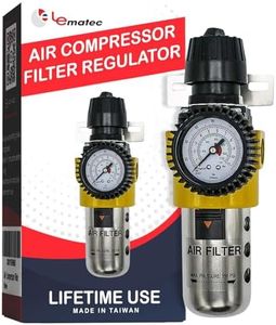 AIR COMPRESSOR FILTER DRYER REGULATOR - Air Compressor Regulator Filter Dryer with Guage. (AS209)