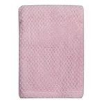 SOHOBABY™ Baby Boy Baby Girl Universal Use Plain Waffle Blanket Available In 10 Colours (75cm x 90cm) (Pink)