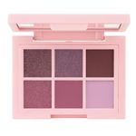 MARS Blooming Matte & Shimmer Eyeshadow Palette (4.8gm) (02-Dahlia) | Highly Pigmented | Blendable | Perfect for Any Occasion | Multicolor | All Skin Type | Travel Friendly