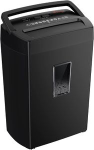 Bonsaii 12-Sheet Cross Cut Paper Shredder – Heavy Duty Office Use
