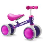 Baby Balance Bike Toddler Bike Kids Toys for 1 Year Old Boys Girls 12-24 Months Toys Kids Balance Bike Best First Birthday Gifts Children Walker Baby Walker 4 Wheels Bicycle (Purple)