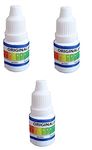 AQUALIQUID RO (Pack Of 3) PH Drop for PH Testing and Alkaline level, for pH Water Testing with pH Color Chart, pH Test Kit, Litmus liquid (3Pcs Bottle)