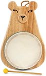 Green Tones/Award-Winning Momma Bear Drum with Mallet