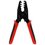 ABN Open Barrel Crimper, Wire Crimper Tool for 14-24 Gauge Wire, Pin Terminal Crimper, Crimp Tool, Wire Crimping Tool