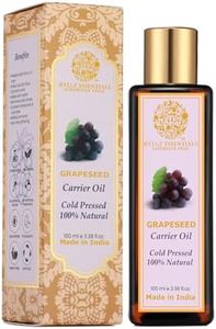 RYLLZ ESSENTIALS Grapeseed Carrier Oil for Hair Growth, Acne, Pimple, Face Massage, Glowing, Radiant Skin | 100% Pure & Natural | Cold Pressed & Extra Virgin Oil | 100ml