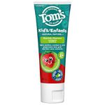 Tom's of Maine Children's Silly Strawberry Natural Fluoride Toothpaste – Anticavity Fluoride Toothpaste for kids – All Natural Fruity Flavor toothpaste, Strawberry Toothpaste kids 90 mL