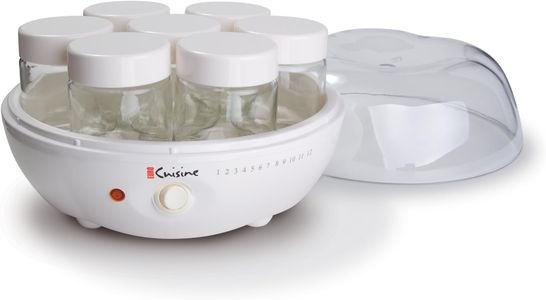 Euro Cuisine Yogurt Maker – Automatic 7-Jar Electric Yogurt Machine