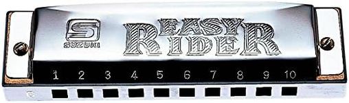 Suzuki EZR-20-C Easy Rider 10-Hole Diatonic Harmonica, Key of C