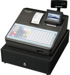 Brand New. Sharp Cash Register 217B 2000 PLUs 50 departments and 12 lines/sec W424xD355xH326mm Black Ref XE-A2178B