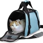 Dotala Cat Carrier,Soft-Sided Small Pet Carrier Foldable Bag for Rabbit Cats,Dogs Puppy Airline Approved