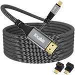 USB C to HDMI Cable 50 FT, 4K Type-