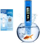 PH Meter, 0.01 High Accuracy Pocket Size with 0-14 PH Testing Range PH Tester, Digital PH Meter for Water, Water Meter for Hydroponics, Drinking Water and Pool