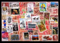 ISC~ DENMARK - 100 Different, Small and Large Stamps, All Genuine Postage Stamps ~ STAMPEX