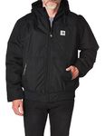 Carhartt Men's Yukon Extremes Loose Fit Insulated Active Jacket, Black, X-Large Big Tall