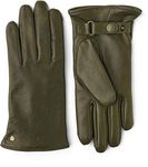 Hestra Women’s ASA Leather Glove, Water-Resistant, Wool Lined Glove for Everyday Wear - Loden - 8