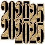 Gold New Year's Eve - 2020 Decorations DIY Party Essentials - Set of 20